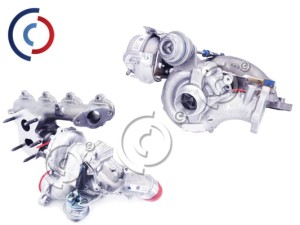 Renoverede turboladere Bi-Turbo Garrett 1.6 821942 821943 822651 883861