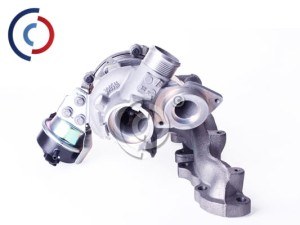 Renoveret turbolader BMTS Bosch-Mahle 030TC11002000 BM-030TC11002000 BM030TC11002000 F026510033 F026510034 BM70B 04L253010B 04L253010T 04L253019Q 04L253020M 04L253020Q