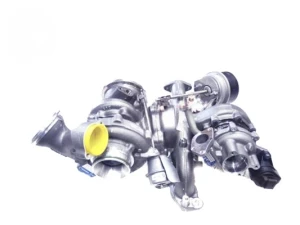 Renoverede turboladere BorgWarner KKK Bi-turbo 10009700111 10009700150 10009700162 10009700178 10009700218 10009700331 16389700021 16389700015 16389700022 16389700041 18539700071 50689818 31293653 31431983 31441451 31459963 31492976 36050836 36050835